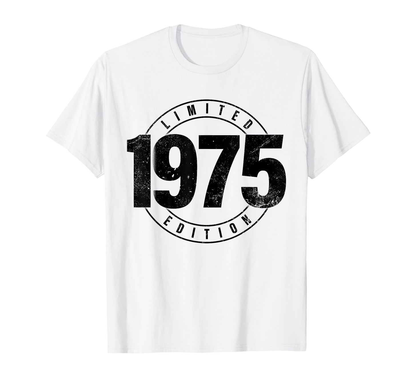 Limited Edition 1975 Birth Year Birthday Graphic Streetwear T-Shirt