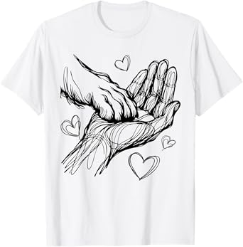 Cute Heart Human And Dog Paw Fist Bump Dog Lover Friendship T-Shirt