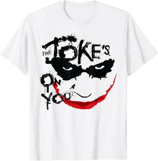 DC Dark Knight Joker Stencil T-Shirt