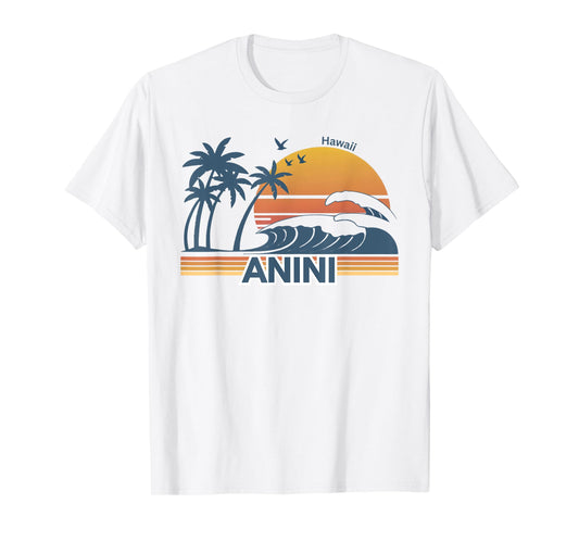 Anini Beach Hawaii Men Women Vacation Summer T-Shirt