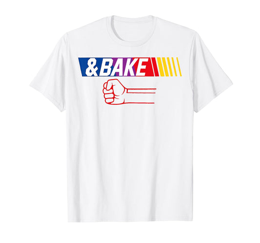Dad Kid Matching Shake and Bake, Bake T-Shirt