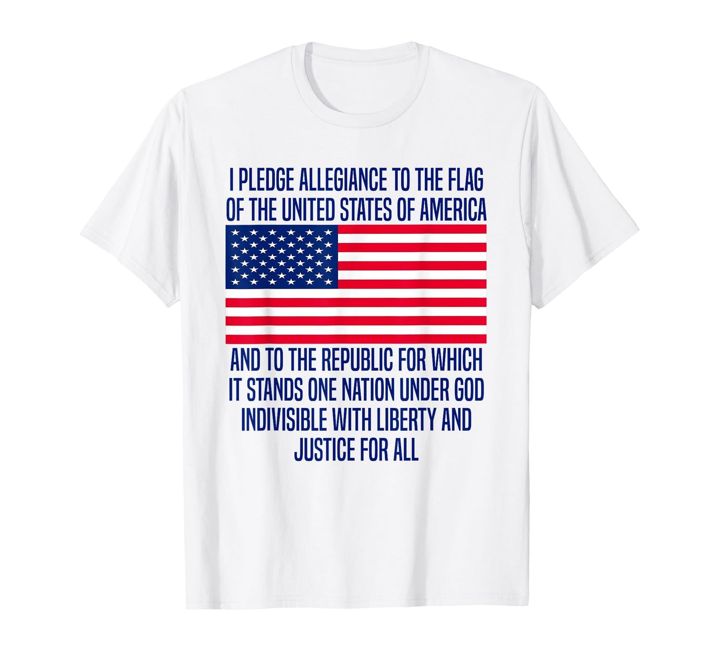US Citizenship United States Flag Pledge of Allegiance Gifts T-Shirt