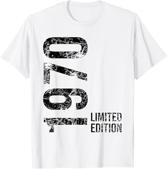 55th Birthday 55 Years Old Man Woman Vintage 1970 T-Shirt
