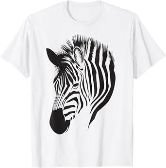 Cool Mountain Zebra T-Shirt - Great Gift For Animal Lovers T-Shirt
