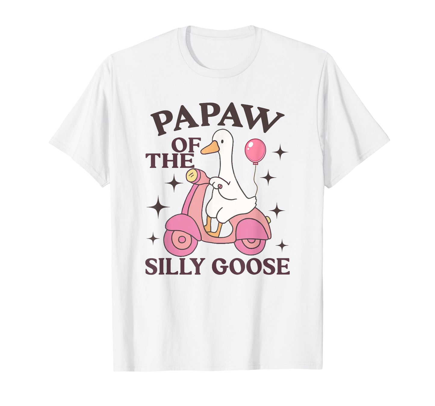 Papaw Goose On The Loose Funny Birthday Matching Family T-Shirt