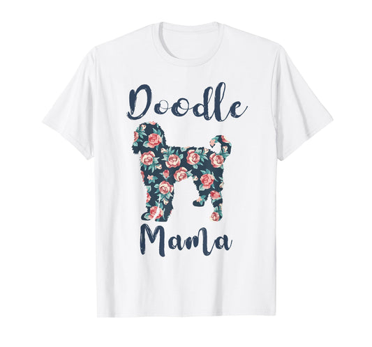 Golden-Doodle Mom Shirt Doodle Mama Women Mother Day Gift T-Shirt
