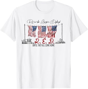 Red Friday Remember Everyone Deployed for Women Men Kid Wife T-Shirt