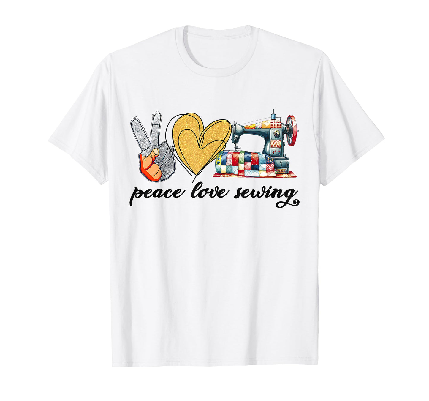 Cute Women Sewing Themed Tshirts Love Quilting Quilter Sewer T-Shirt