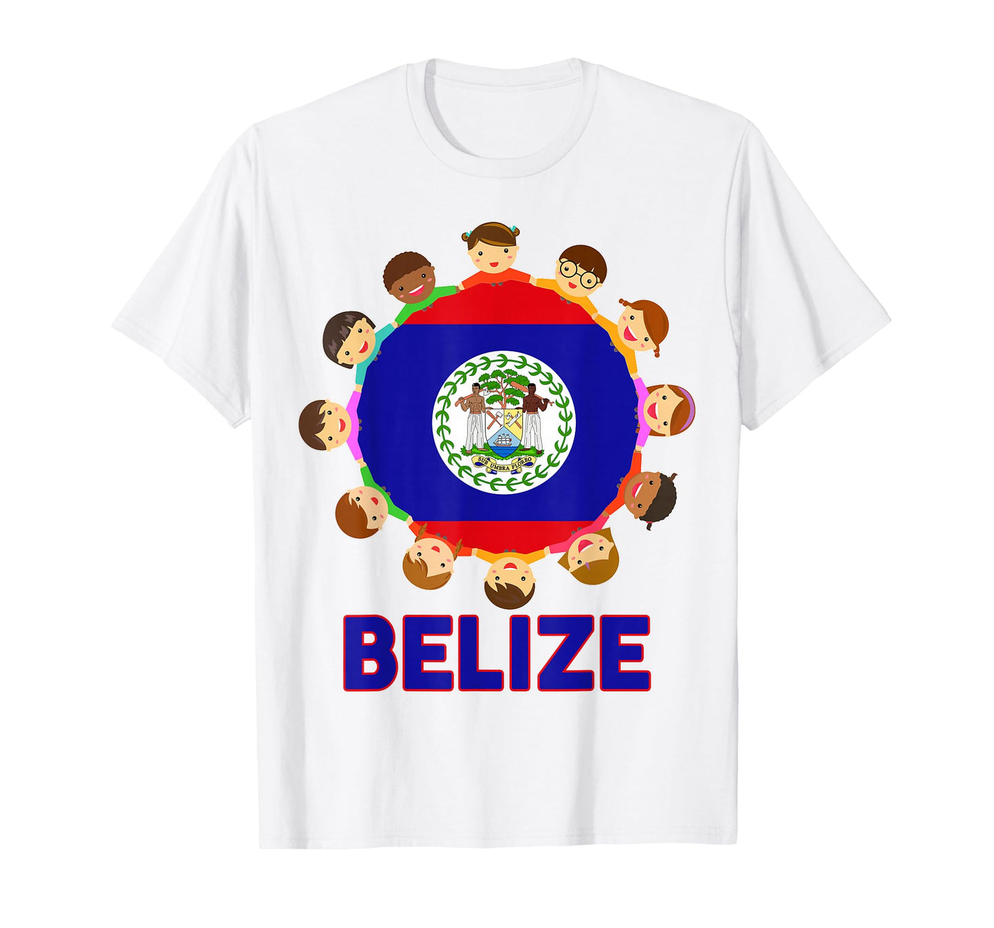 Toddler Belize-Shirt Flag Belizean Hispanic Heritage Baby T-Shirt