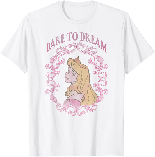 Disney Sleeping Beauty Aurora Dare To Dream Graphic T-Shirt T-Shirt