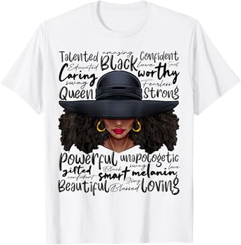 African Black History African American Ladies Juneteenth T-Shirt