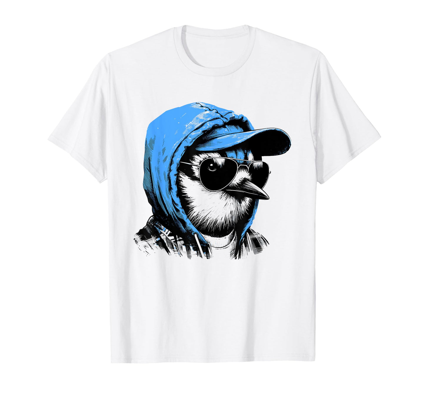 Blue Jay Bird - Vintage Cool Beautiful Bird Lover T-Shirt