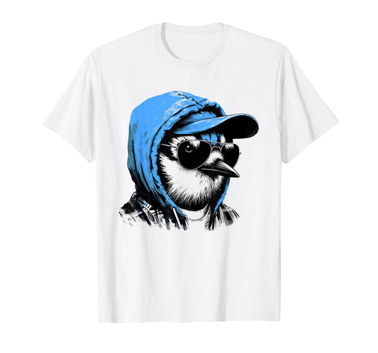 Blue Jay Bird - Vintage Cool Beautiful Bird Lover T-Shirt
