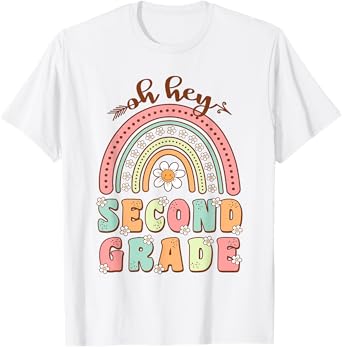 Back To School Oh Hey Second Grade Teachers Women Student T-Shirt