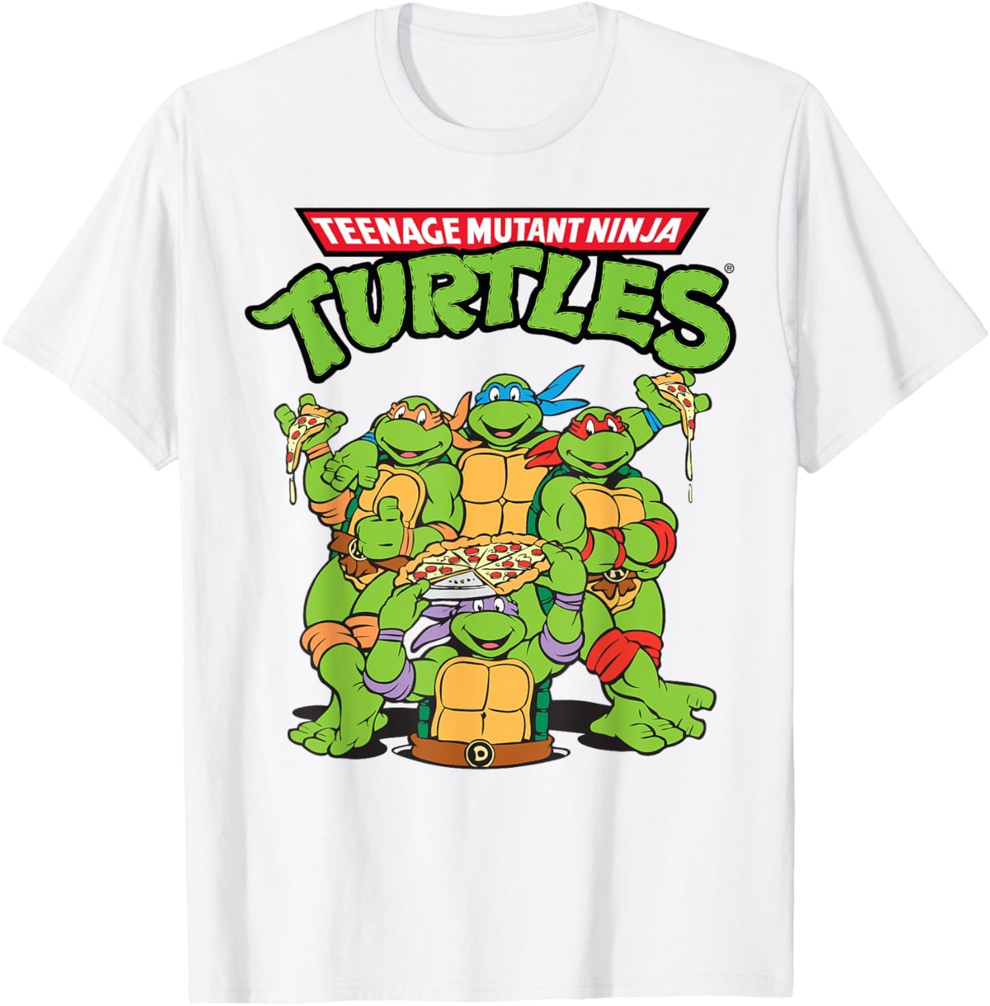 Teenage Mutant Ninja Turtles Pizza Crew T-Shirt T-Shirt