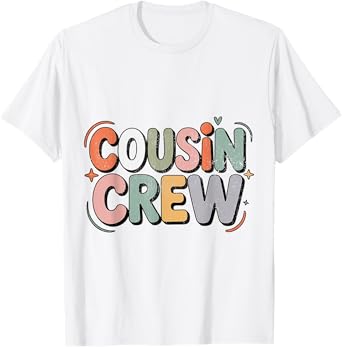 Cousin Crew Pajamas Kids Girls Toddler Matching T-Shirt