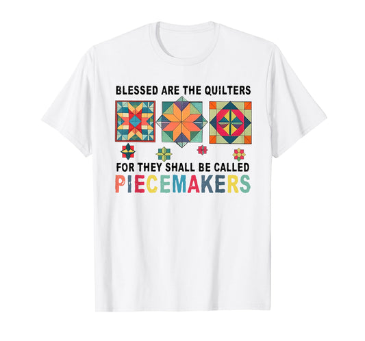 Cute Quilting For Women Grandma Quilters Sewing Piecemaker T-Shirt