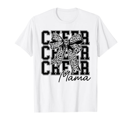 Cheer Mama Cheerleader Mom Cheer Mom Biggest Fan Mothers Day T-Shirt