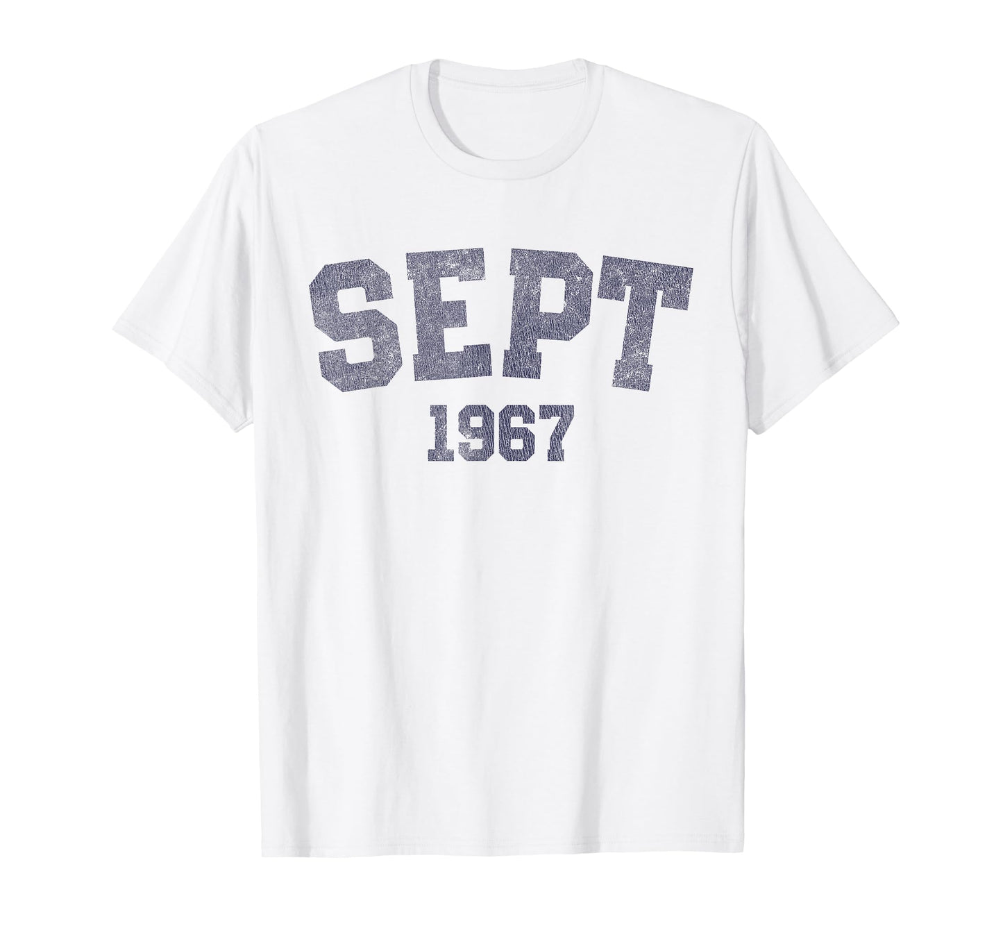 September - Vintage 1967 58th Birthday 58 Years Old T-Shirt