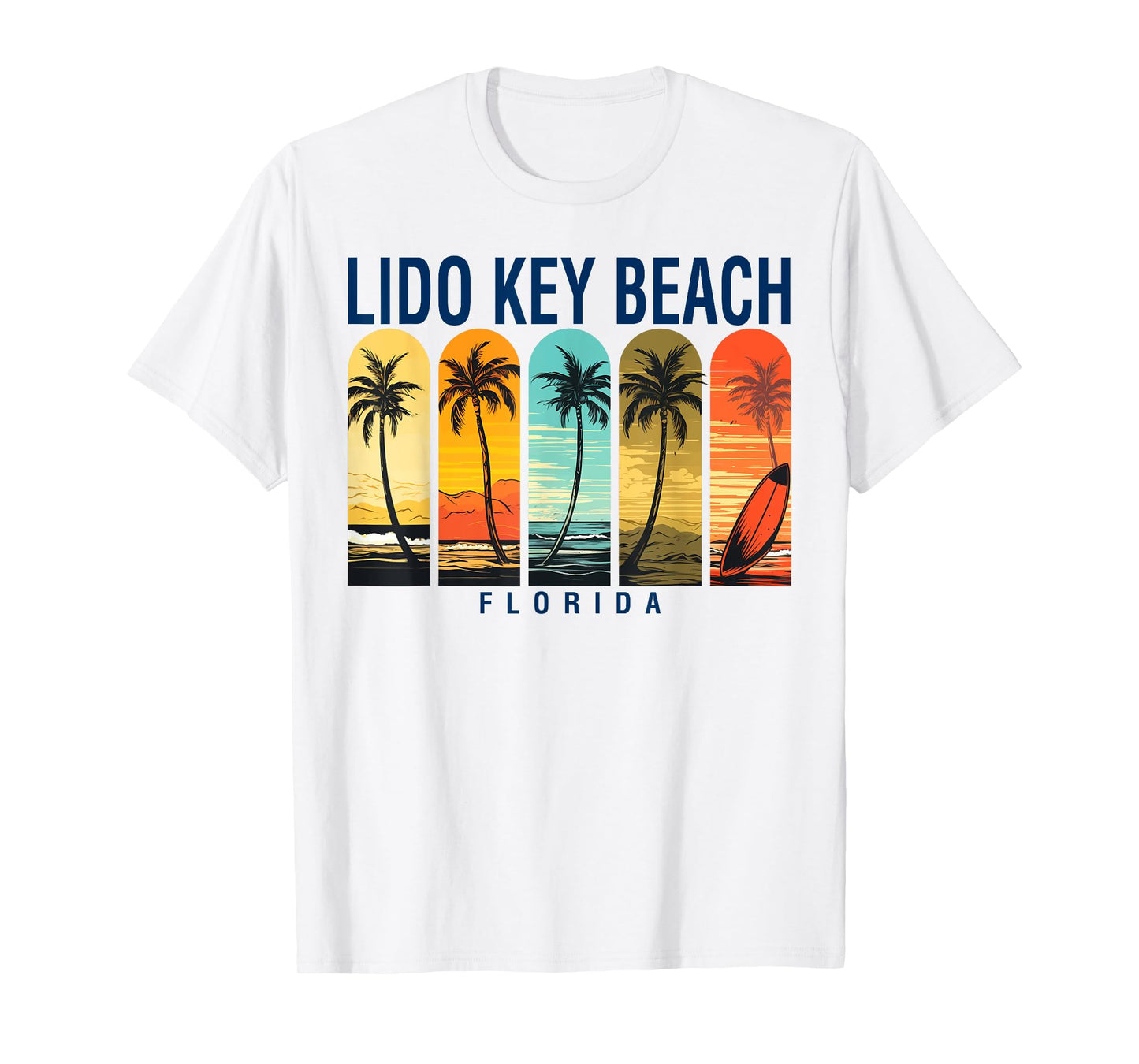 Lido Key Beach Florida Men Beach Rider Women T-Shirt