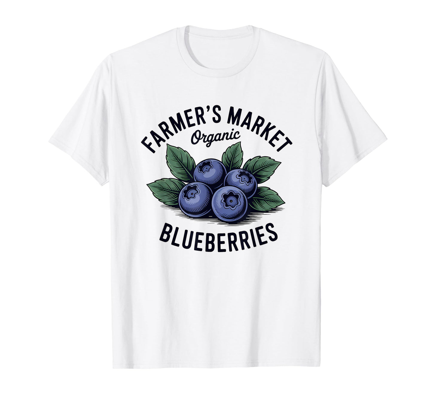 Blueberry Fruit Berry Food Organic Blueberries T-Shirt