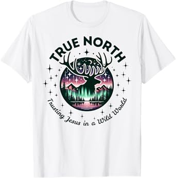True-North VBS 2025 Christian Trusting Jesus Wilderness T-Shirt