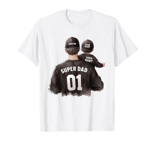 Best Dad Papa Son Father's Day T-Shirt