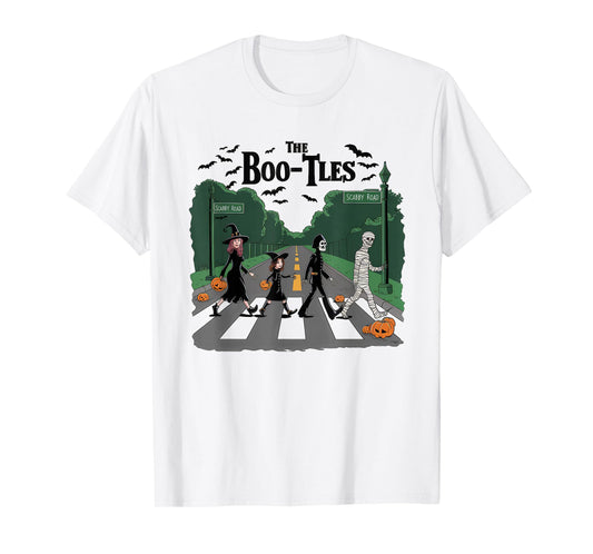 The Boo-tles Scabby Road Funny Band Parody Halloween T-Shirt