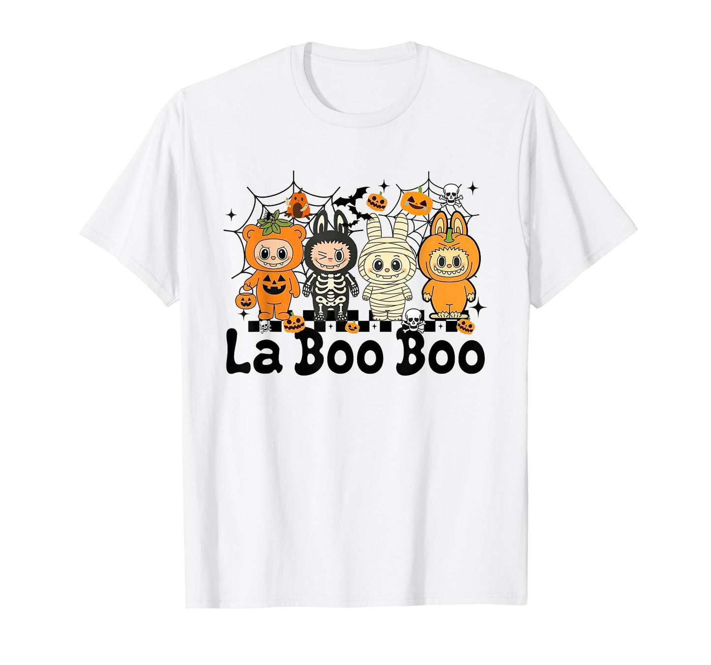 Cute Laboo Boo Ghost Halloween for Adults and Kids T-Shirt