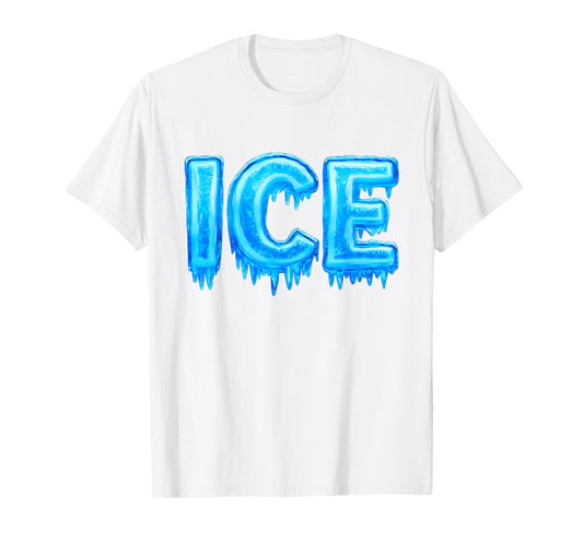 DIY Last Minute Ice and Fire Couple Family Halloween Costume T-Shirt