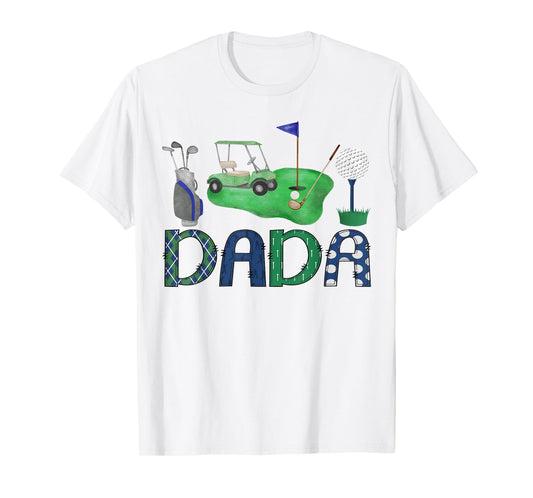 Dada Of The Birthday Boy Hole in One Golf Sport Matching T-Shirt