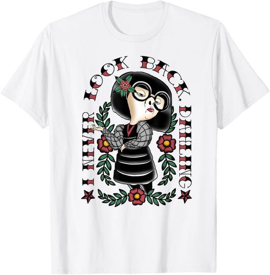 Disney Pixar The Incredibles Edna Never Look Back Tattoo T-Shirt