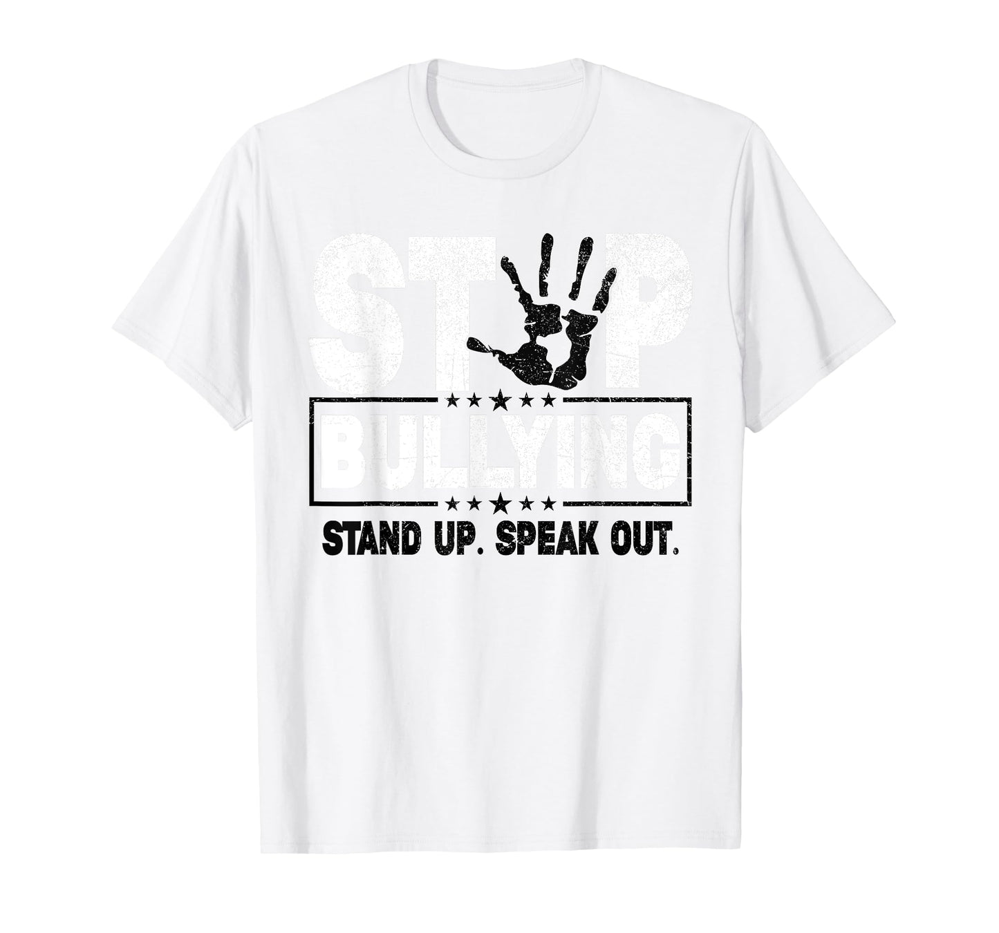 Stop Bullying Orange Stand Up Speak Out Unity Day T-Shirt
