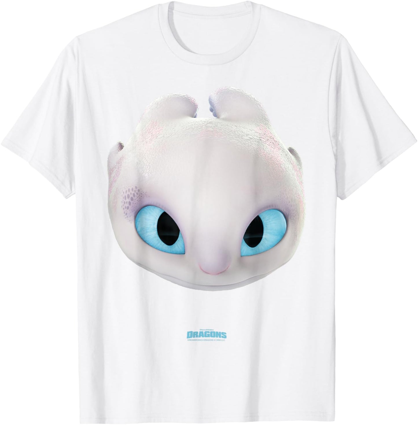 Light Fury Big Face Costume 3D T-Shirt