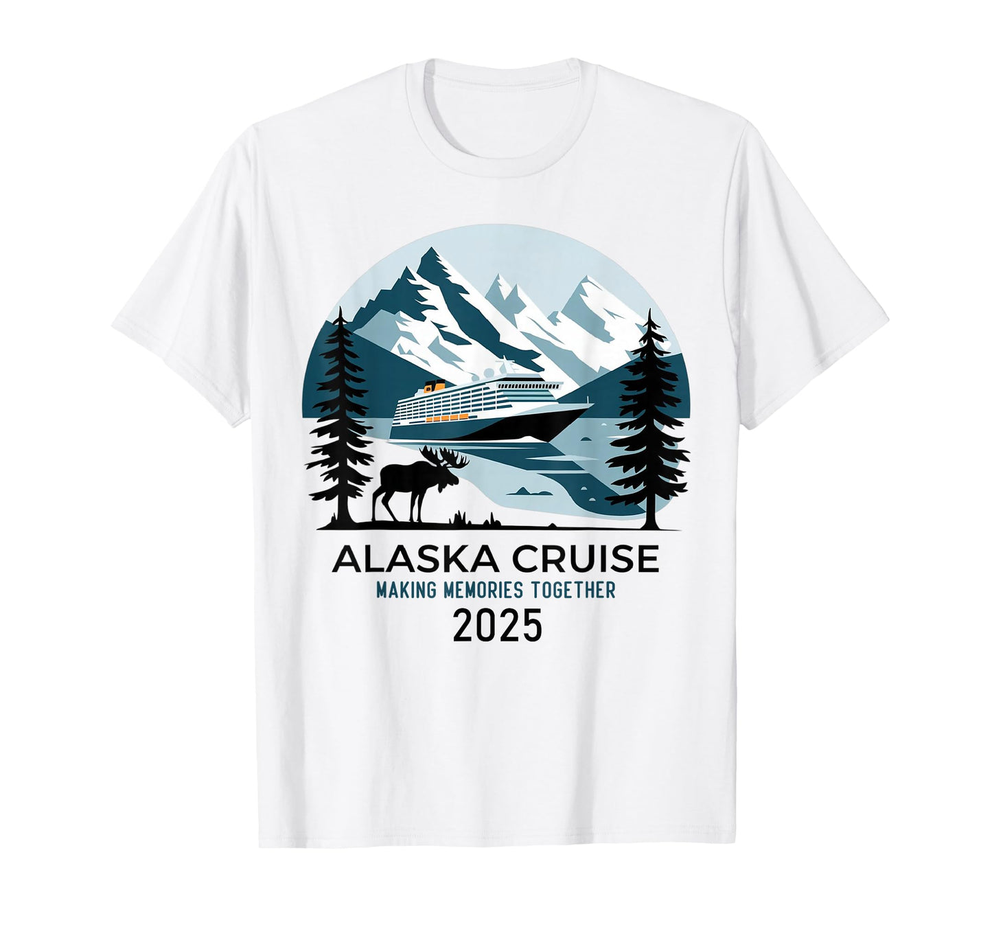 Matching Family Friends and Group Alaska Cruise 2025 T-Shirt