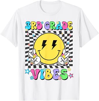 3rd Grade For Girls Boy Teacher Third Grade Back to School T-Shirt