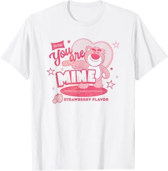 Disney Pixar Toy Story You Are Mine Valentine's Lotso Bear T-Shirt