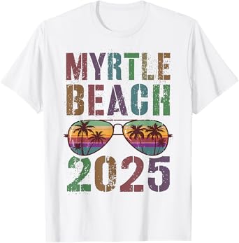 Kids MYRTLE BEACH 2025 Vacay Beaching Vacation Matching Mom T-Shirt