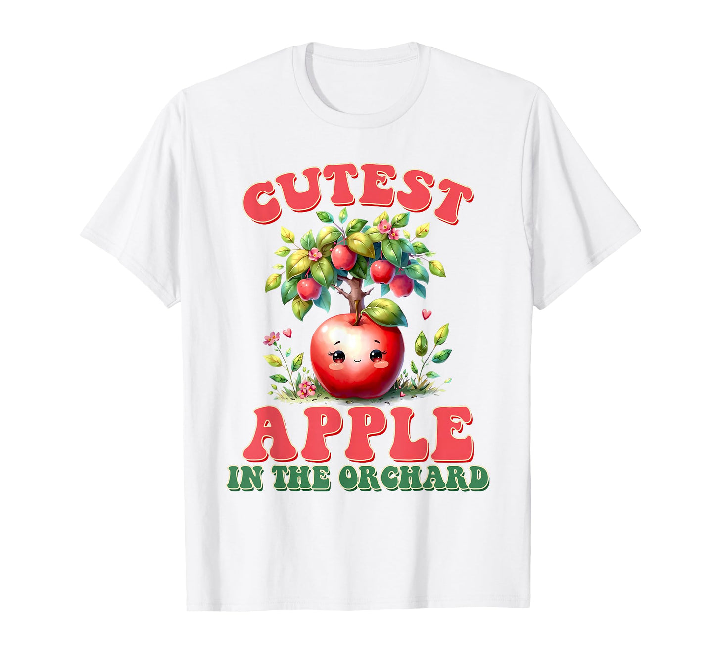 Cutest Apple in The Orchard Apple Picking Season Toddlers T-Shirt