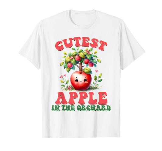 Cutest Apple in The Orchard Apple Picking Season Toddlers T-Shirt