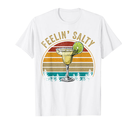 Cinco De Mayo Shirt Feeling Salty Funny Men Women Margarita T-Shirt