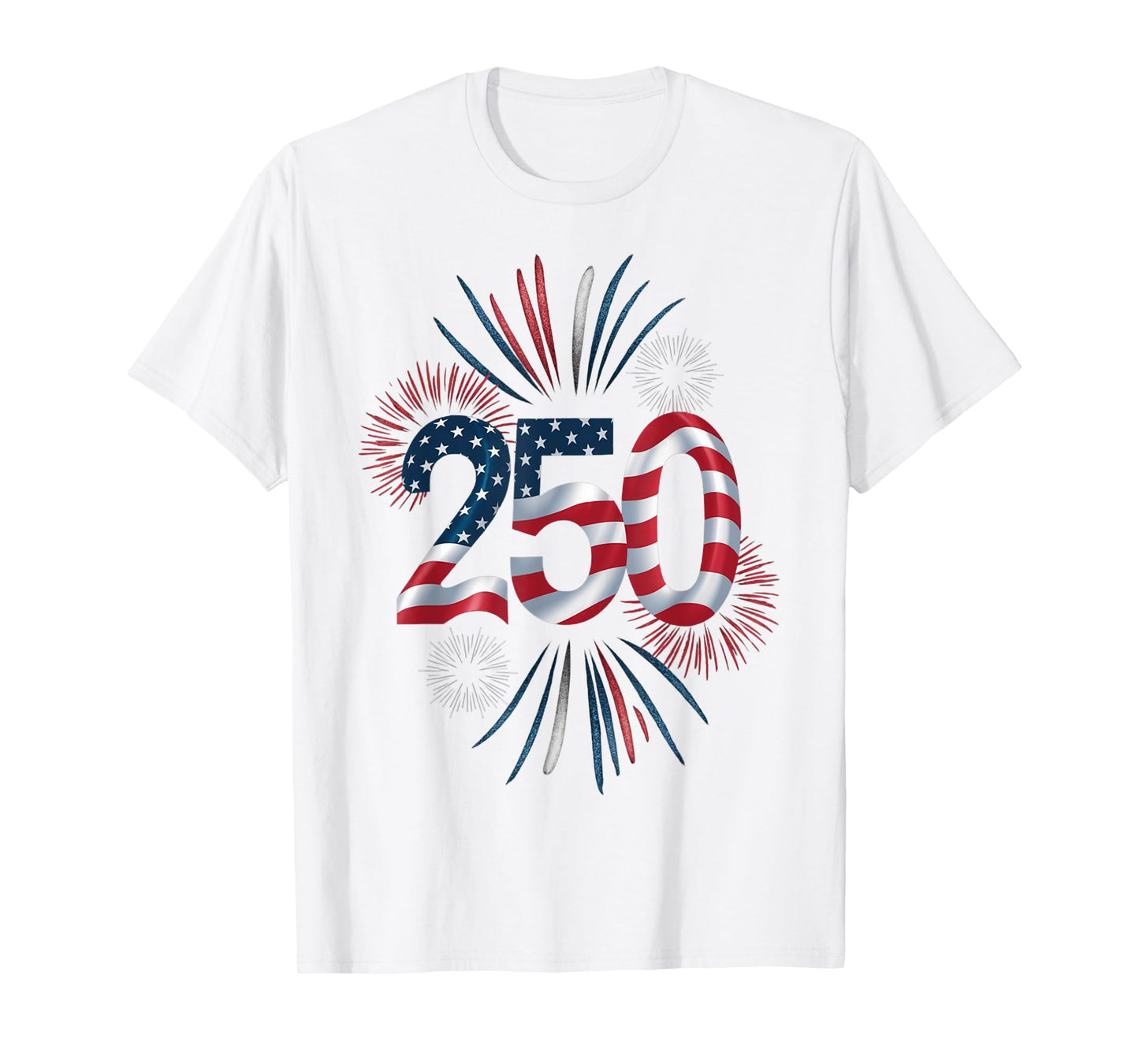 250th Anniversary Patriotic July 4th T-Shirt – USA 1776-2026 T-Shirt