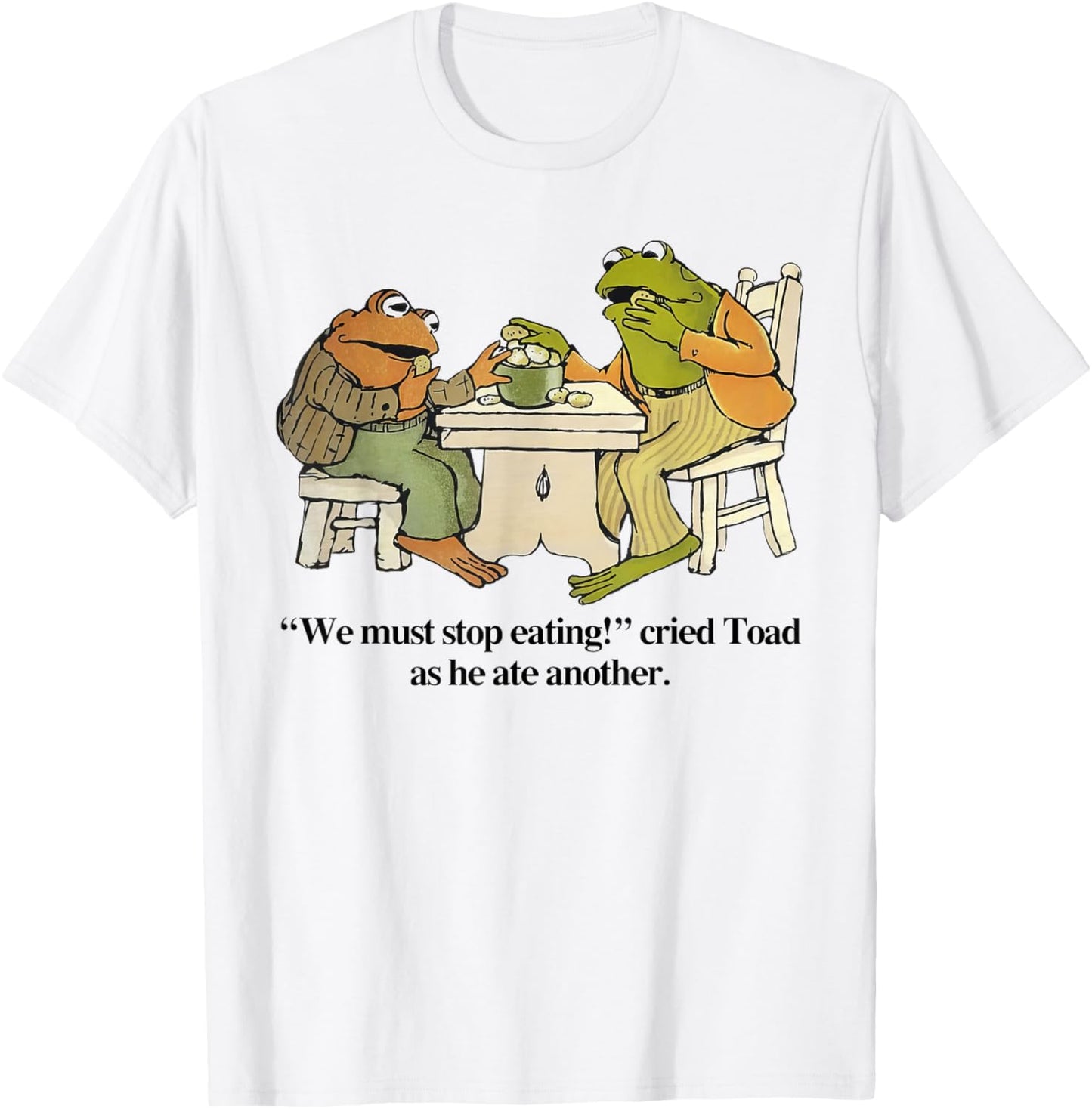 We Must Tee Stop Eating Toad As He Ate Another Frog Men T-Shirt