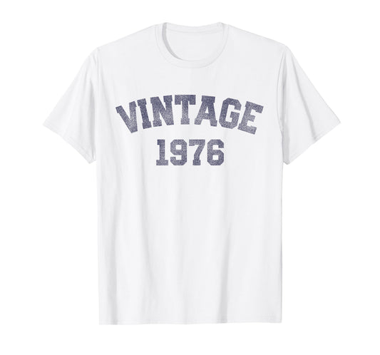 Vintage - 1976 49th Birthday Men Women Bday 49 Years Old T-Shirt