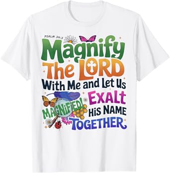 Magnified VBS 2025 Magnify The Lord Christian Bible T-Shirt