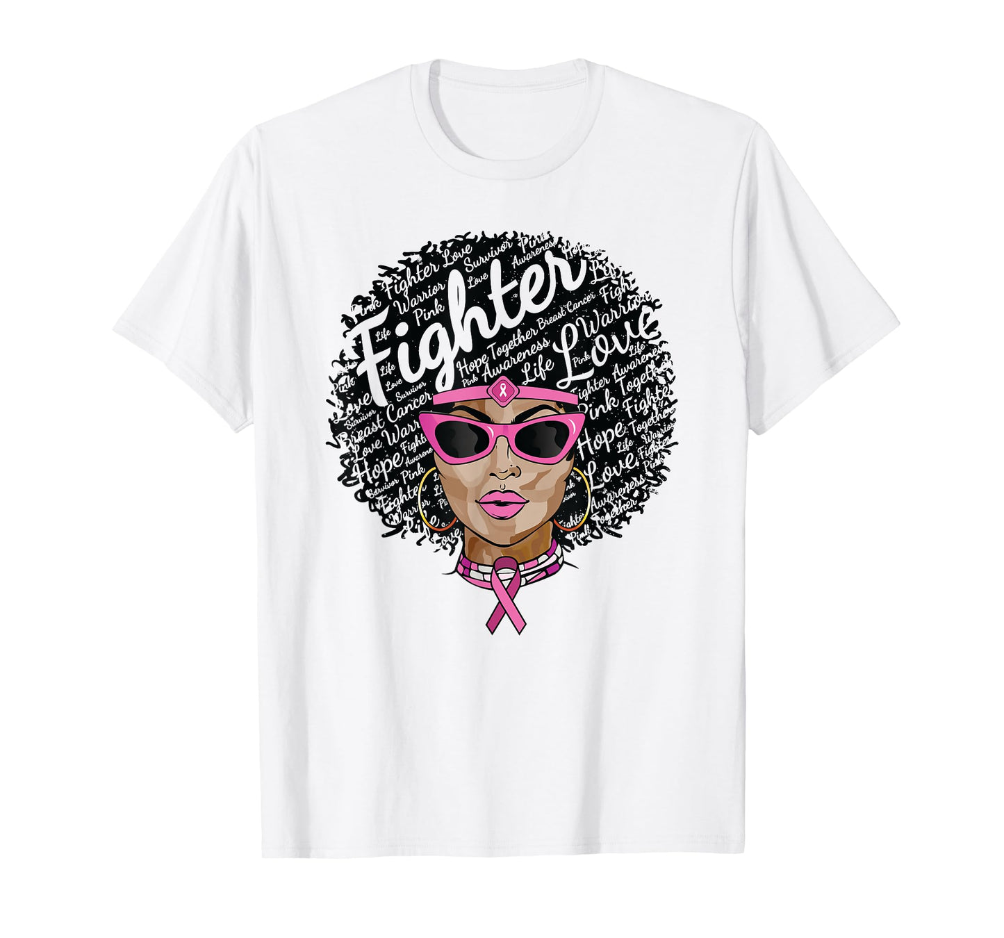 Breast Cancer Shirt for Women African American T-Shirt