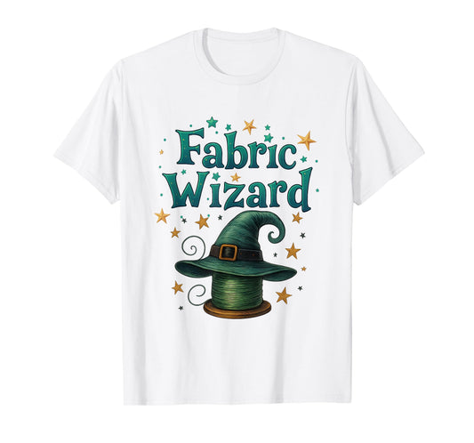 Cool Quilting Quilt Sewing Halloween for Women Fabric Wizard T-Shirt
