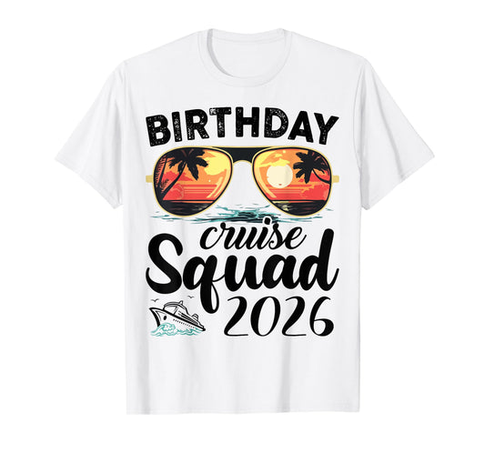 Cruise Squad 2026 Summer Vacation Trip Group Matching Cruise T-Shirt