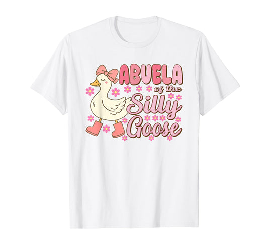 Abuela Goose On The Loose Funny Birthday Matching Family T-Shirt
