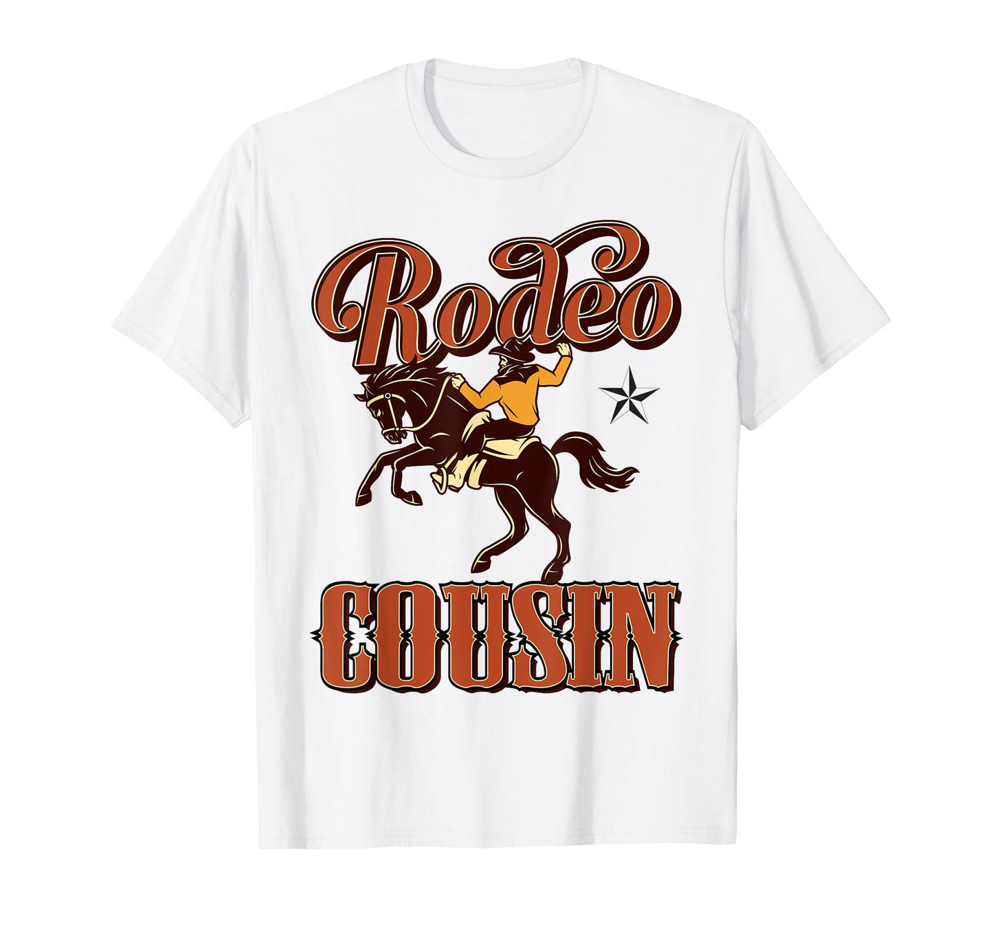Cousin Birthday Cowboy Cowgirl Western Rodeo Cuz Bday Party T-Shirt